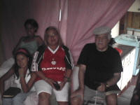 Cynthia with poor family
