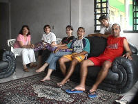 Visiting friends