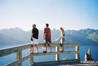 Overlooking "Spirit Lake"