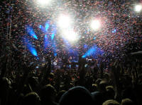 Lights, sound...paper chaff?