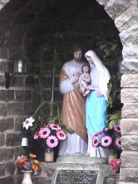 Idols at the "Saint House"