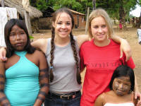 New Karaja Indian friends (before getting painted)